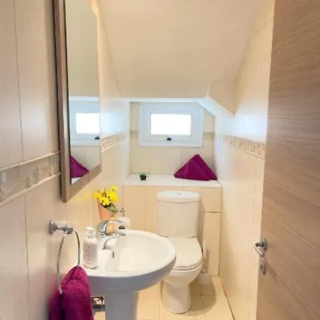 Вилла La Conchiglia Nissi Front With Pool & Sea View